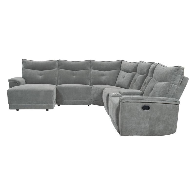 Avenue Modular Reclining Sectional Sofa with Left Chaise
