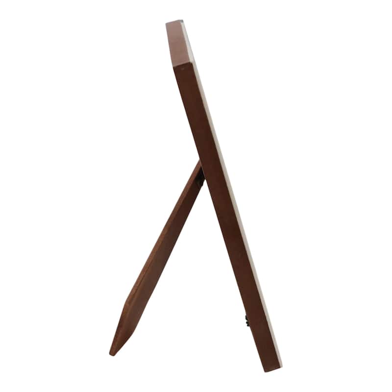 Resin Wood Lines Photo Frame - Black/White, 4x6 in.