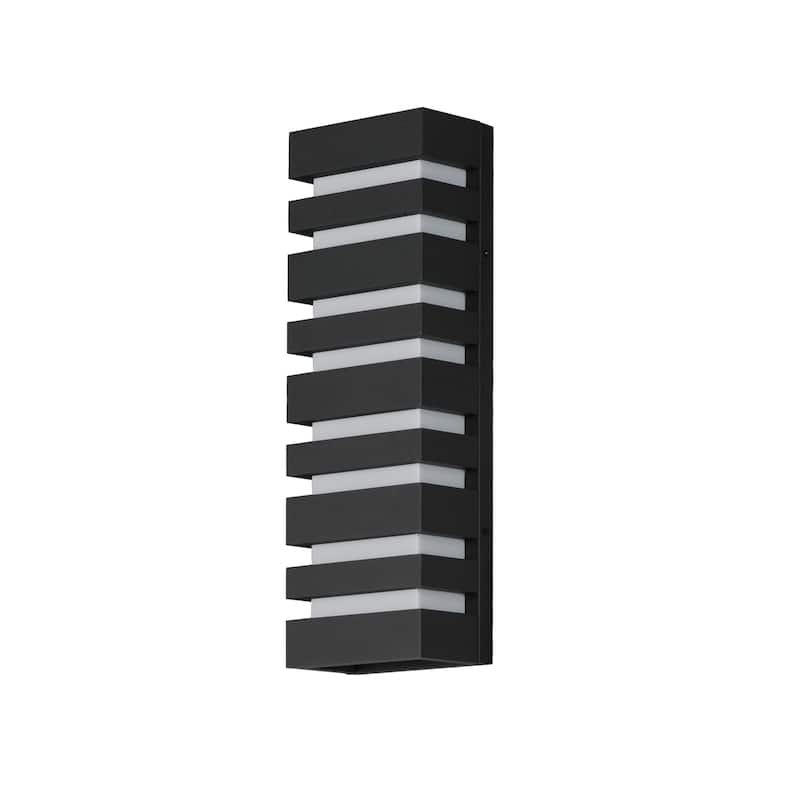 Maxim 86264 Keyes 20" Tall LED Outdoor Wall Sconce - Black