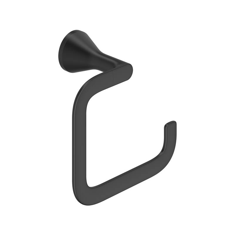 American Standard 7061.190 Aspirations 6-7/8" Wall Mounted Towel Ring - Matte Black