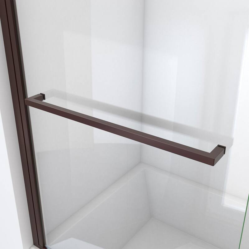 DreamLine Aqua-Q Swing 39 1/2 in. W x 72 in. H Frameless Shower Door