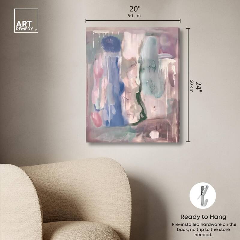 Silk and Satin II Canvas by Art Remedy, Gallery Wrapped