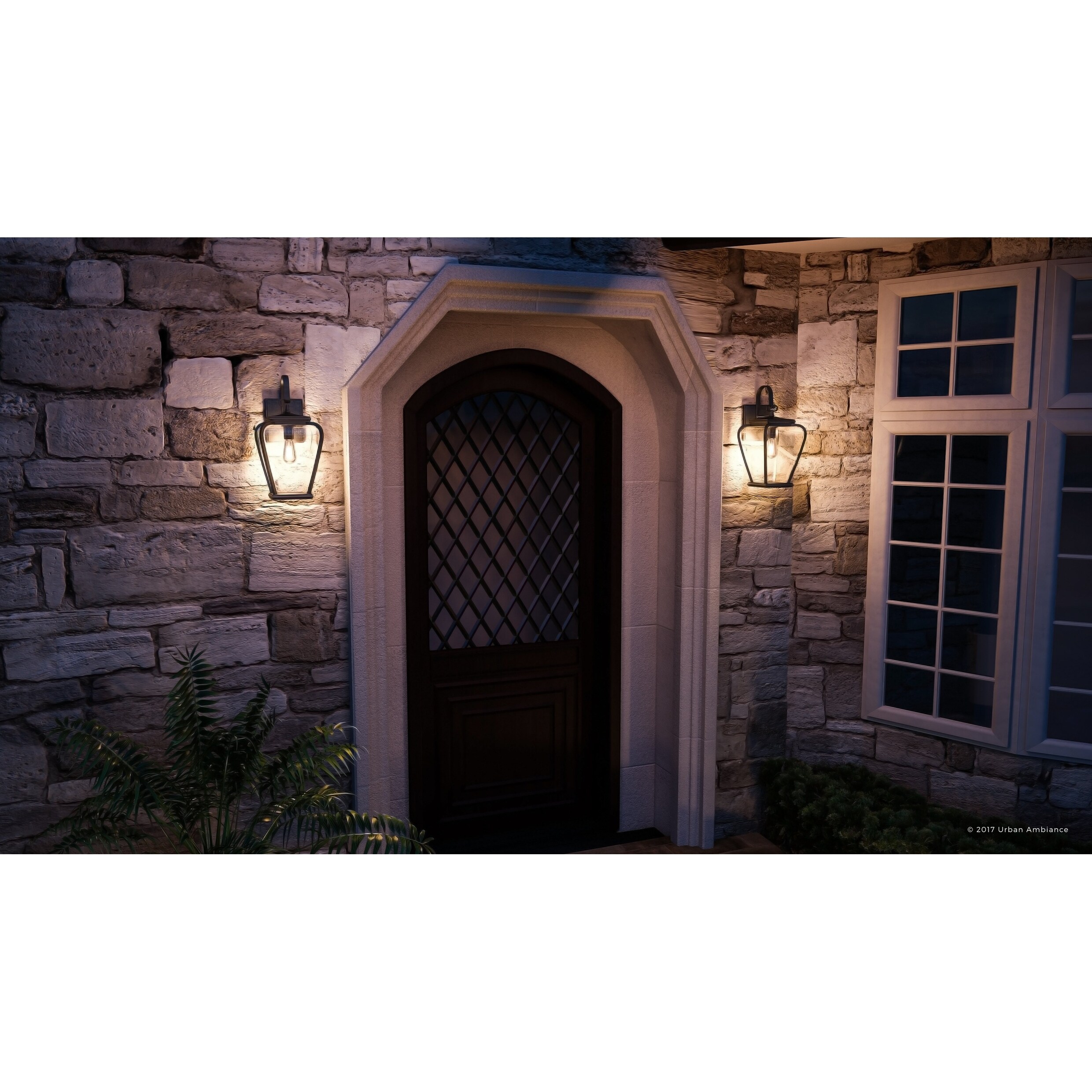 Shop Luxury French Country Outdoor Wall Light 15 5 H X 6 5 W