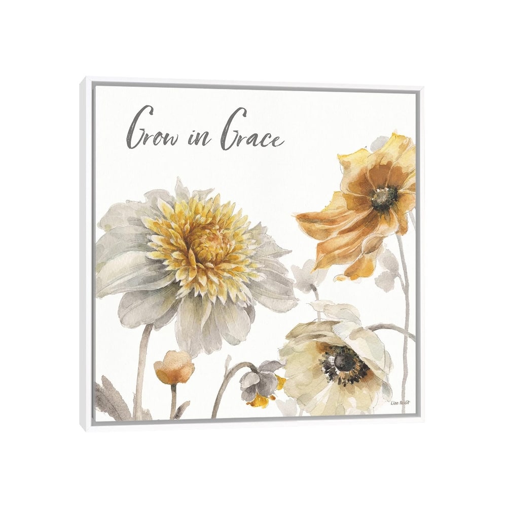 iCanvas "Fields of Gold II Grace" by Lisa Audit Framed Canvas Print