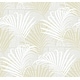 preview thumbnail 4 of 3, Seabrook Designs Hollywood Palm Unpasted Wallpaper 27 in. W x 27 ft. L - Golden Gray