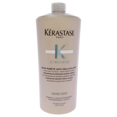 Symbiose Purifying Anti-Dandruff Cellular Shampoo 34oz by Kerastase for Unisex