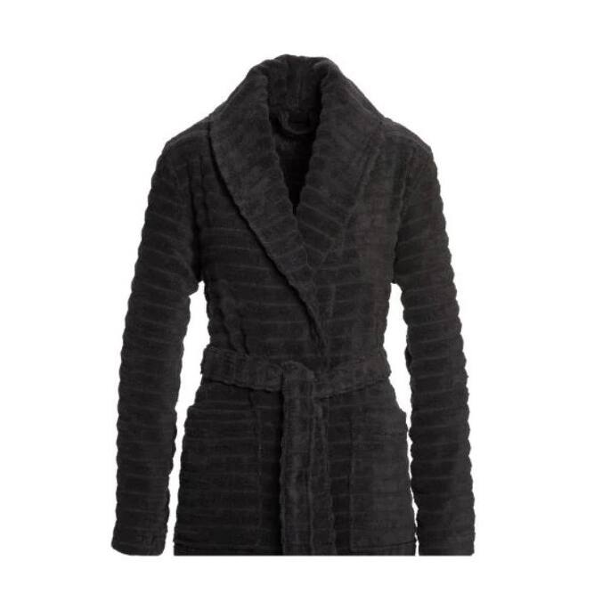 VOSSEN 'Coco' Wavy Pattern Bathrobe