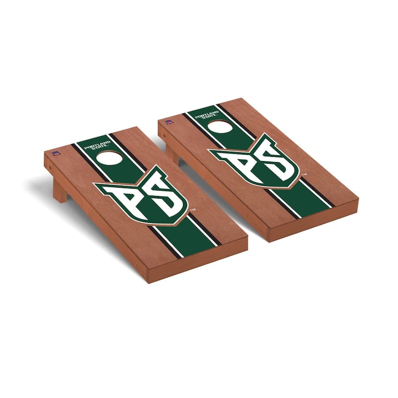 Portland State Vikings Rosewood Cornhole Board Set