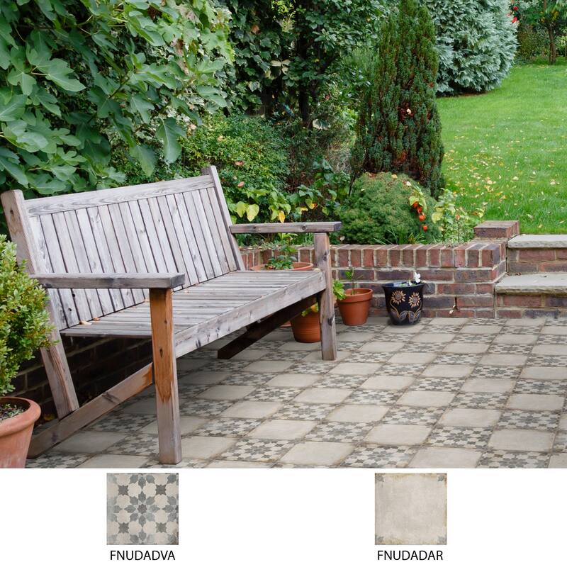 Merola Tile D'Anticatto Decor Varenna 8-3/4" x 8-3/4" Porcelain Floor and Wall Tile