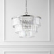 preview thumbnail 23 of 24, SAFAVIEH Couture Karissa 24-Inch Crystal 10-Light Tier Chandelier - 24" W x 24" D x 21 / 69" H