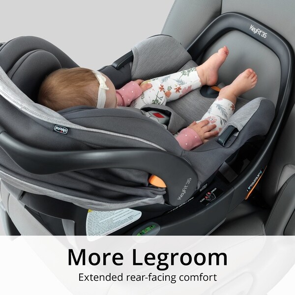 Chicco KeyFit 35 Zip ClearTex Infant Car Seat, Ash - Bed Bath