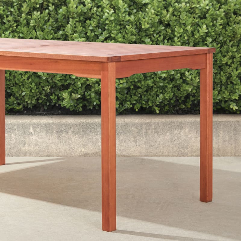 Caladesi Stackable Wood Dining Set