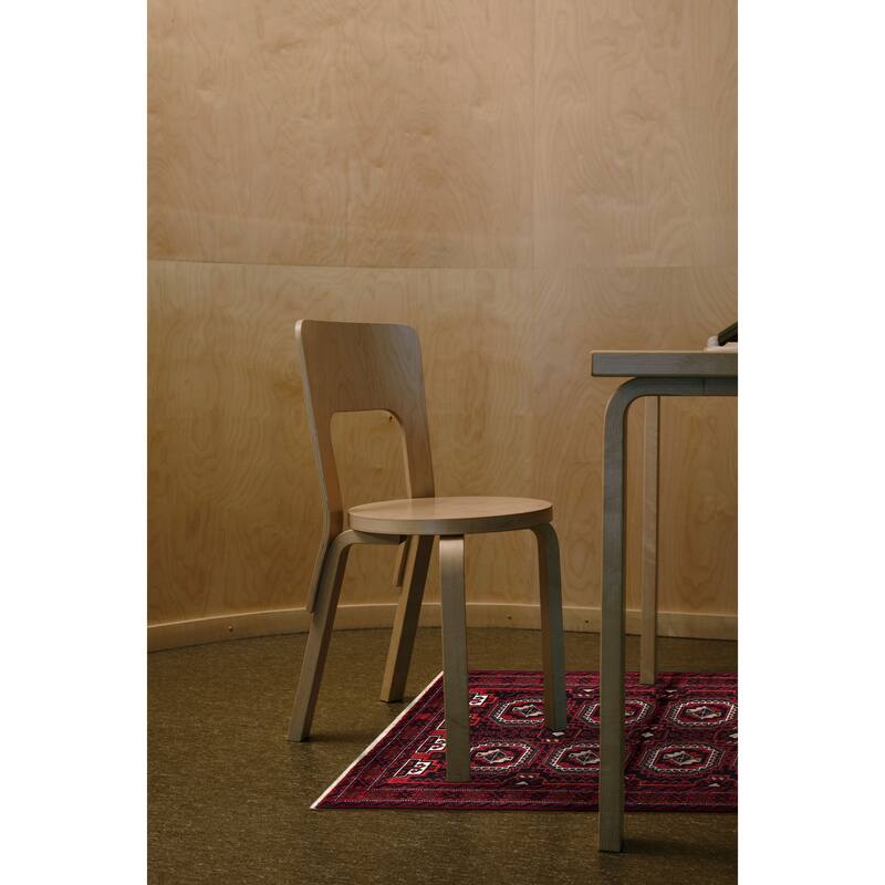 ECARPETGALLERY Hand-knotted Royal Baluch Red Wool Rug - 3'3 x 5'9