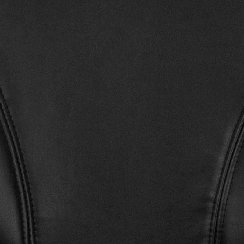 Mid-Back LeatherSoft Swivel Ergonomic Task Office Adjustable Chair w/ Arms