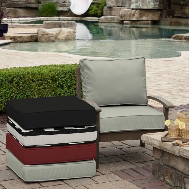 Arden Selections ProFoam Outdoor Plush Deep Seat Set