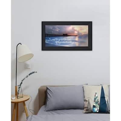 TrendyDecor4U "Rest of My Sunsets I" Framed Print Wall Art