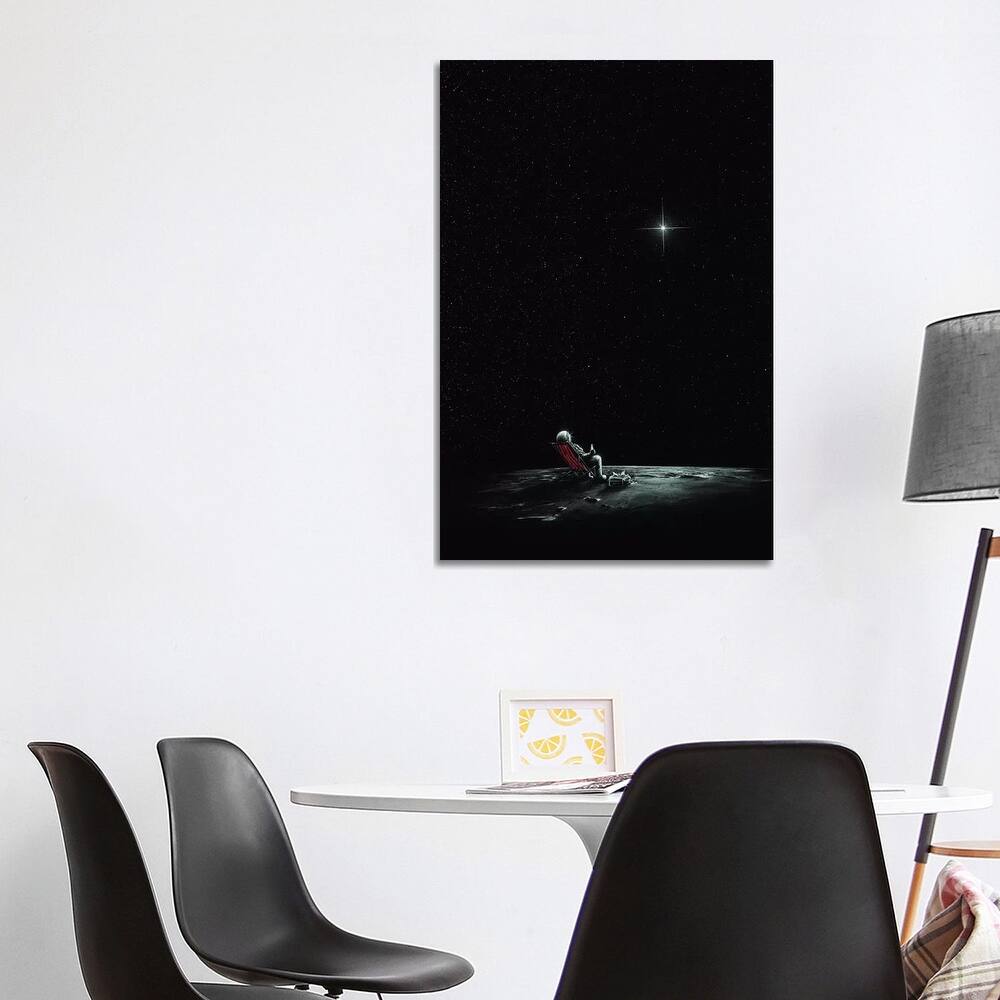 iCanvas "Space Chill II" by Nicebleed Canvas Print