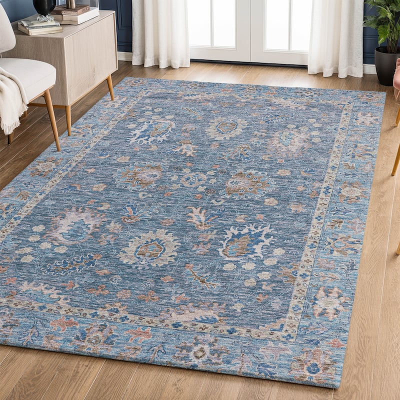 Premium Washable Super Soft Traditional Lily Mayfield Rug