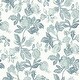 preview thumbnail 1 of 5, A-Street Prints Beach Rose Teal Floral Fruits Wallpaper