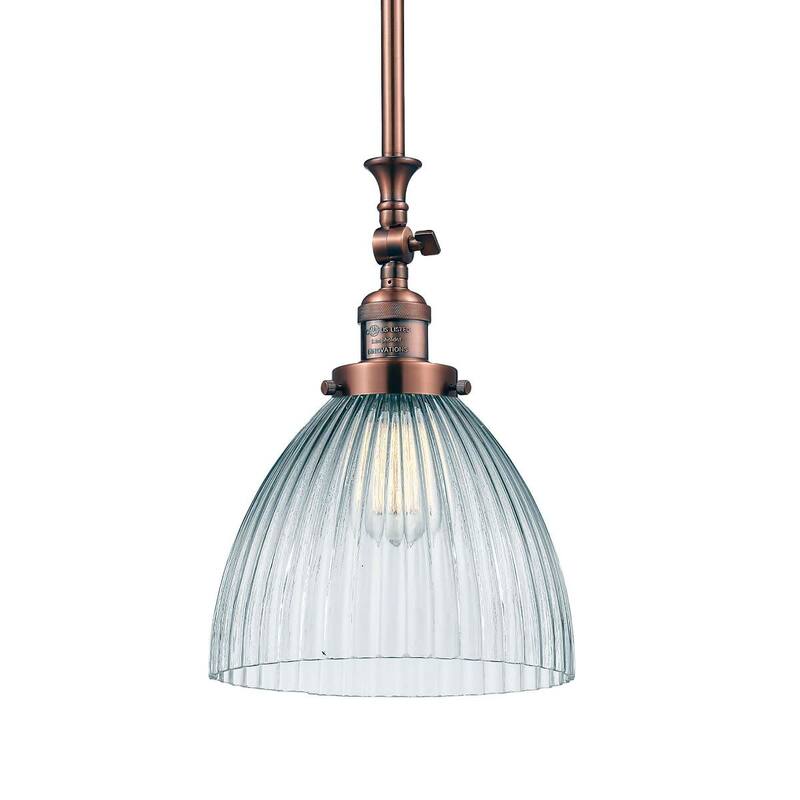 Innovations Lighting Seneca Falls Single Light 10" Wide Mini Pendant