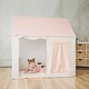 preview thumbnail 2 of 7, Tiny Land® Sweet Citrus Kid's Play Tent - Creamy white/pink