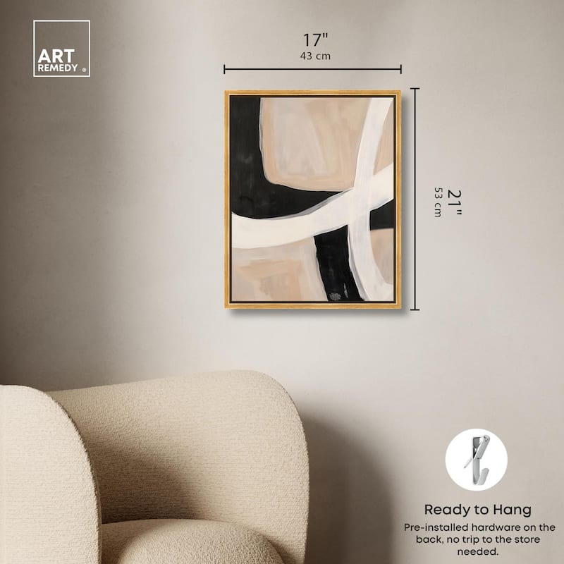 Subline Strokes I Canvas by Art Remedy