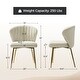 preview thumbnail 35 of 88, Barbara Contemporary Upholstered Side Chair with Small Base Set of 2 by HULALA HOME