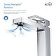 preview thumbnail 22 of 25, Lead Free Solid Brass Single Handle Bathroom Vanity Sink Faucet with Water Hose