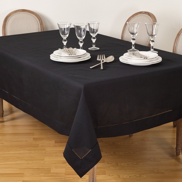 Rochester Collection Hemstitched Tablecloth. Opens flyout.