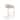 Manhattan Comfort Louvre 40 in. Titanium Gold Stainless Steel Barstool