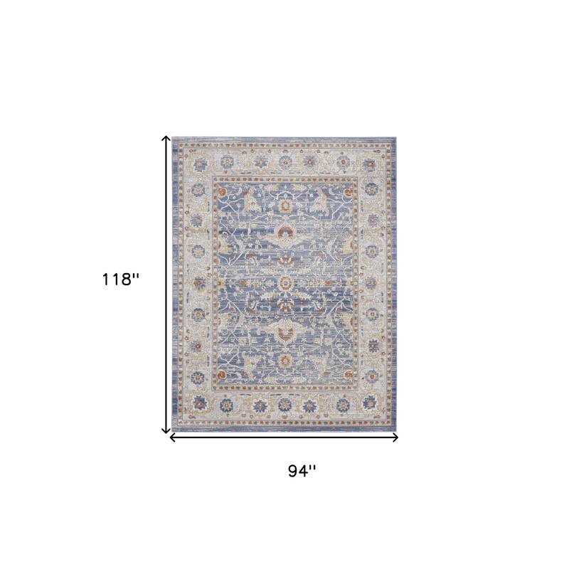 Netoy Power Loomed Area Rug By HomeRoots - 118' X '94' X '0.5