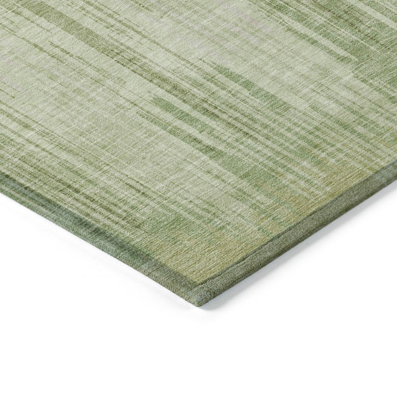 Machine Washable Indoor/ Outdoor Chantille Abstract Ombre Rug