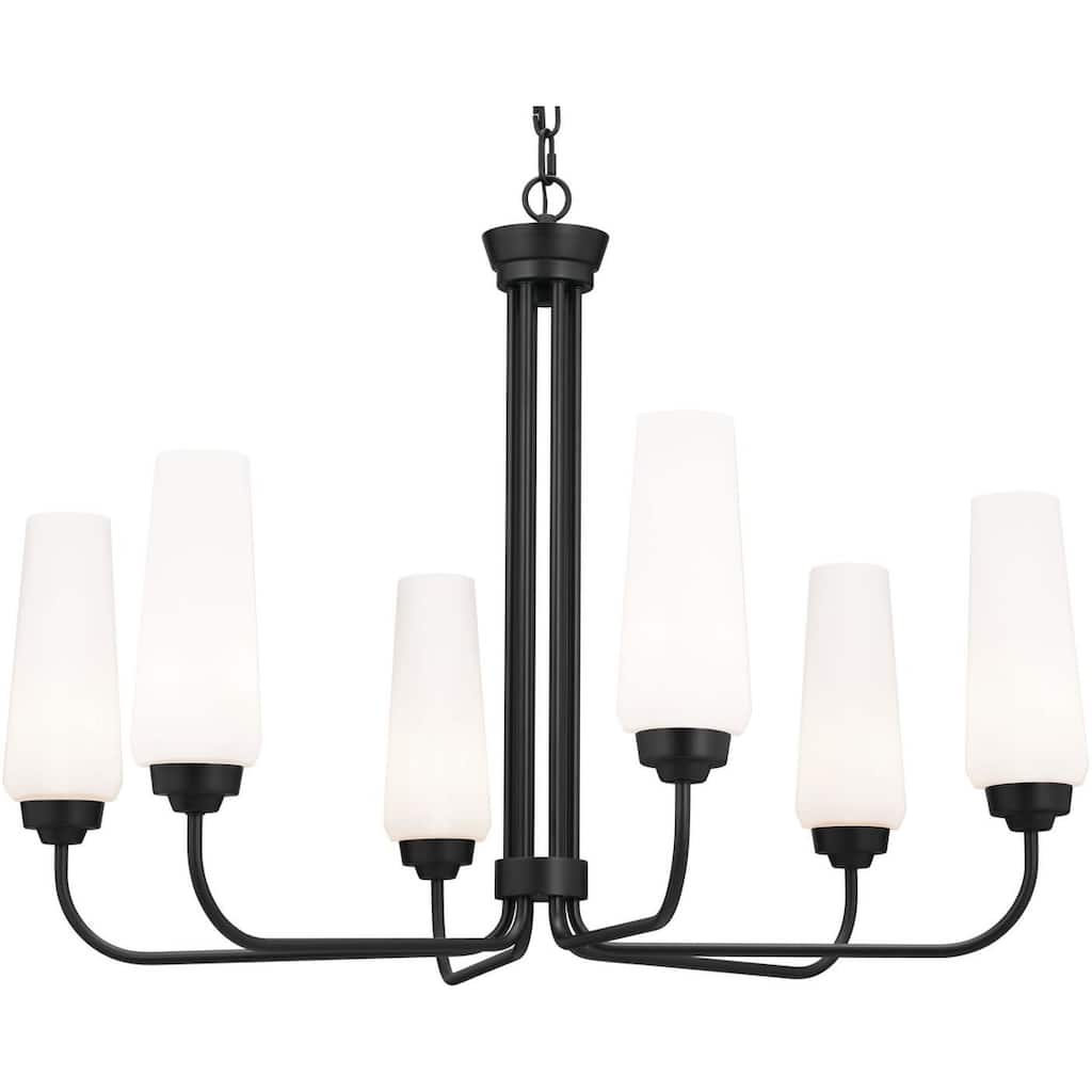Kichler 52480 Truby 6 Light 30" Wide Chandelier