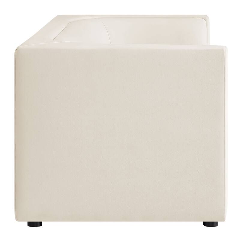 Hilda 86" Curved Back Performance Velvet Sofa