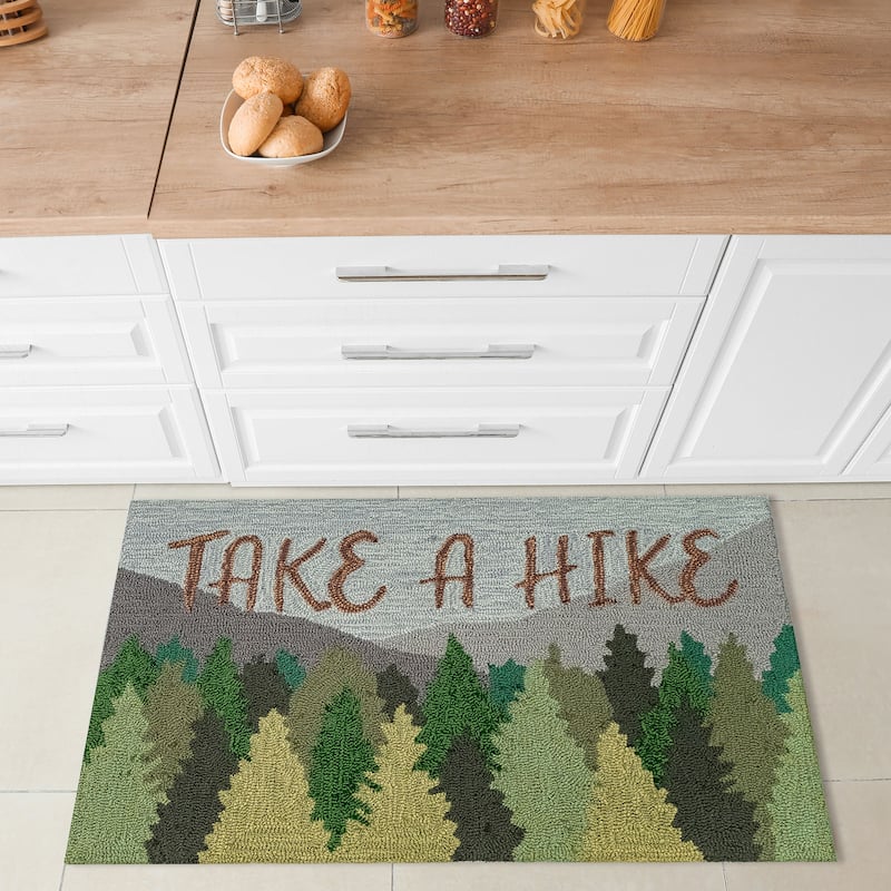 Liora Manne Frontporch Take A Hike Indoor/Outdoor Rug