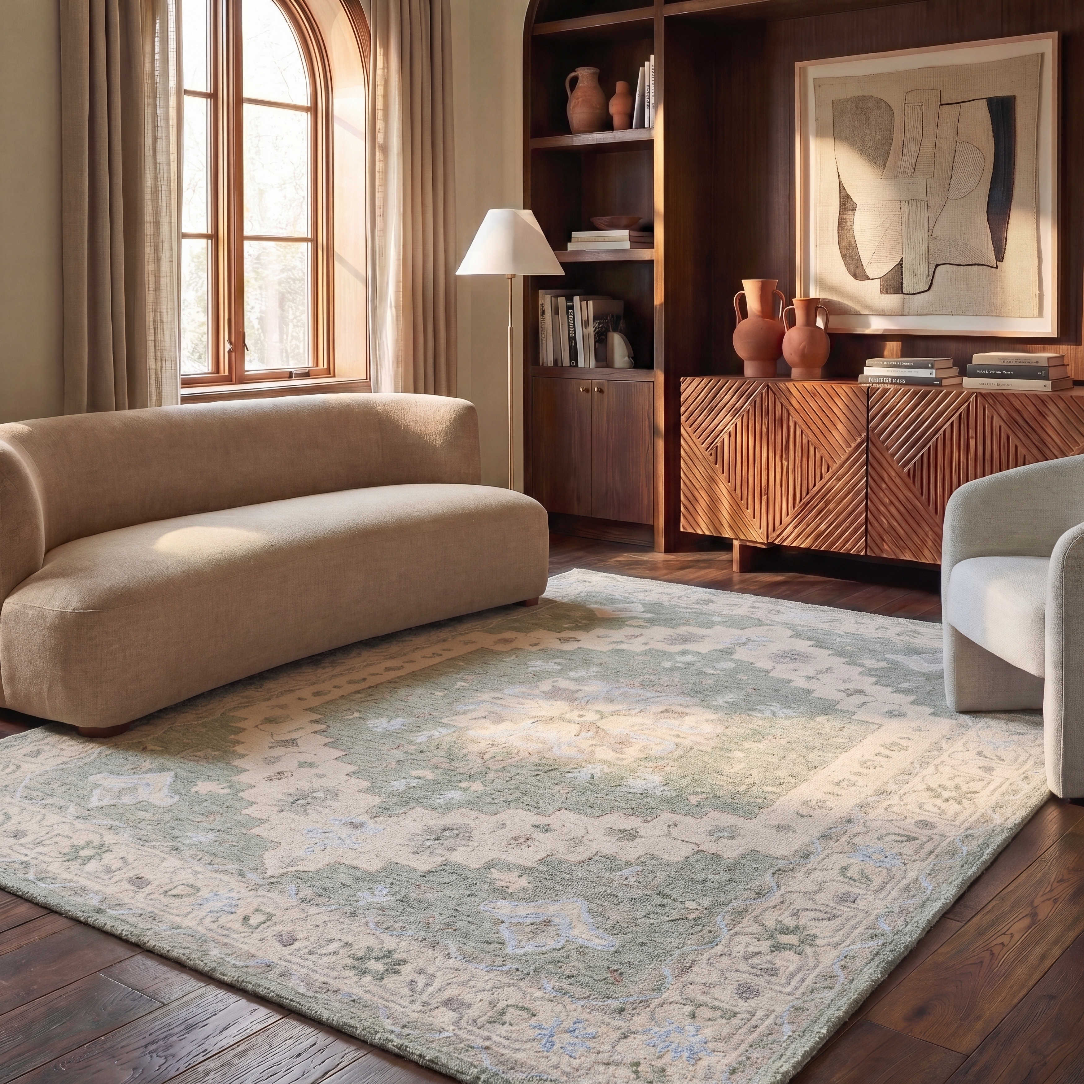SAFAVIEH Handmade Heritage Neyka Traditional Wool Rug