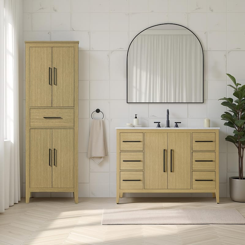 Laura 16-28 Inch Bath Storage Cabinet