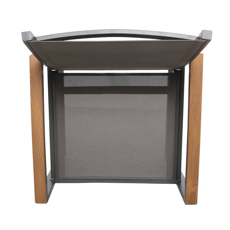 Classic Outdoor Patio Metal Lounge Chairs for Gardens, Balcony & Backyard