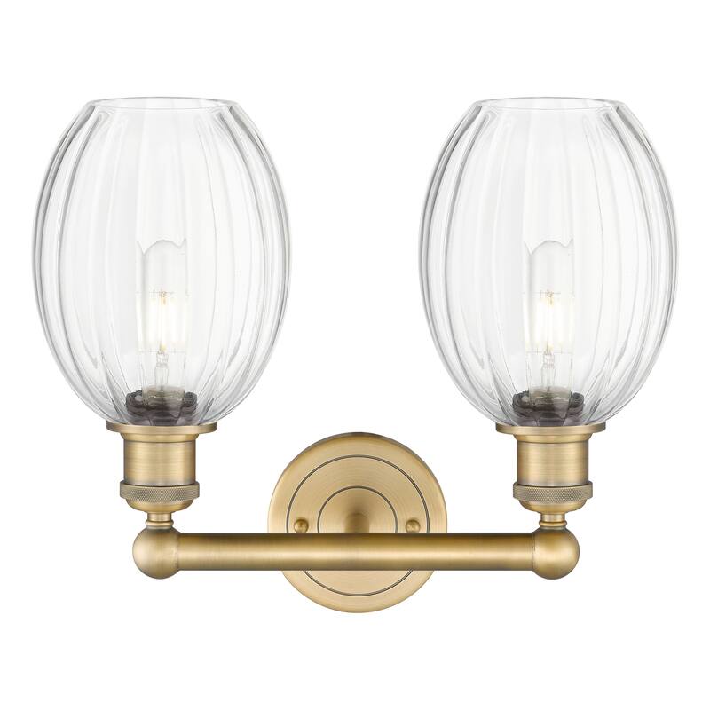 Innovations Lighting Endless Possibilities Edison - Preston - 2 Light 15" Bulb Shade Bath Vanity Light