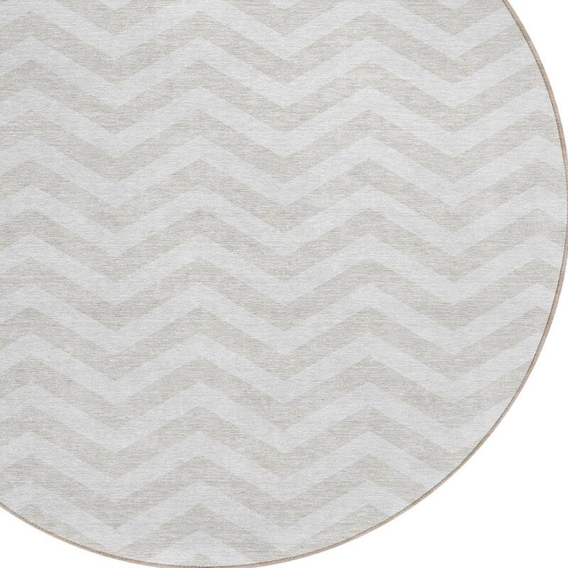 HomeRoots Chevron Transitional Rectangle Outdoor Rug
