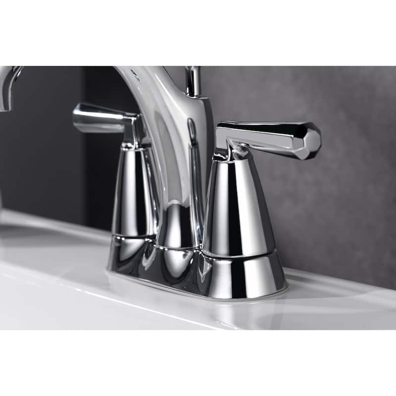 Ultra Faucets Z Collection Two-Handle 4" Centerset Lavatory Faucet