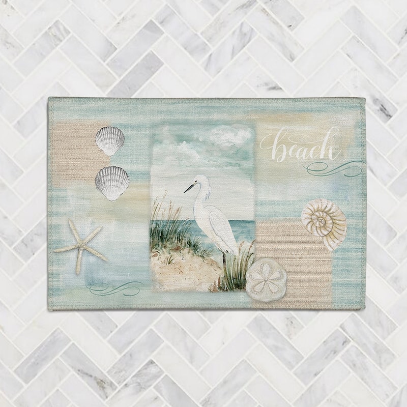 Laural Home Water's Edge Chenille Accent Rug