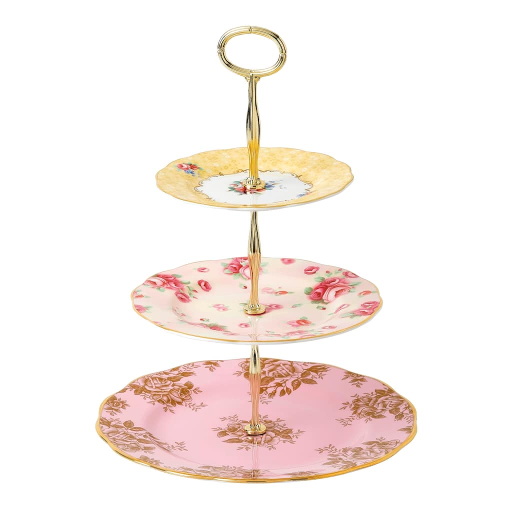 Royal Albert 100 Years 3 Tier Cake Stand