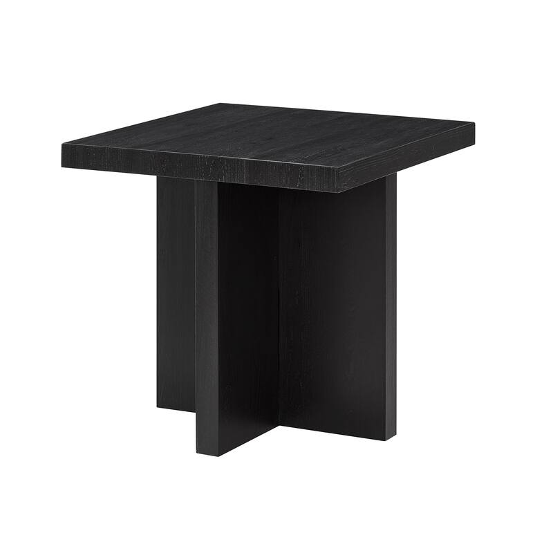 Roundhill Furniture Mchome Square End Table, Nightstand