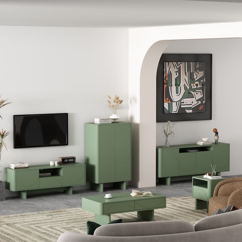 Manhattan Comfort Ella 71" Sideboard