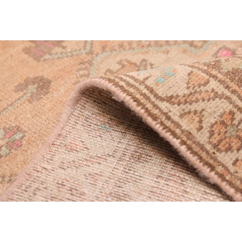 ECARPETGALLERY Hand-knotted Antalya Vintage Copper Wool Rug - 2'5 x 3'11