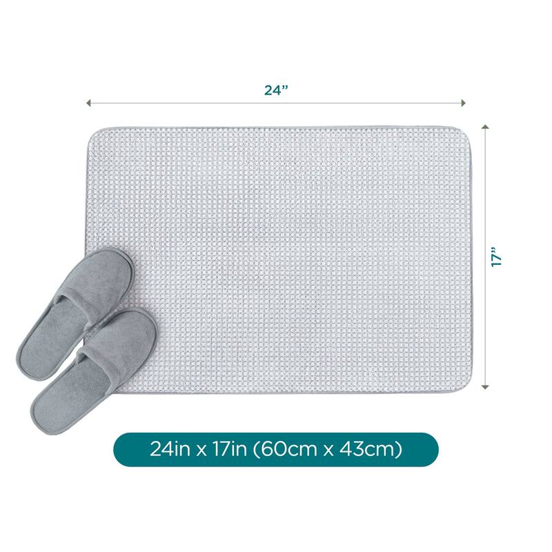 Vellux Bliss Memory Foam Bath Rug