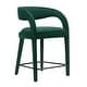 preview thumbnail 44 of 44, Pinnacle Performance Velvet Counter Stool Set of Two