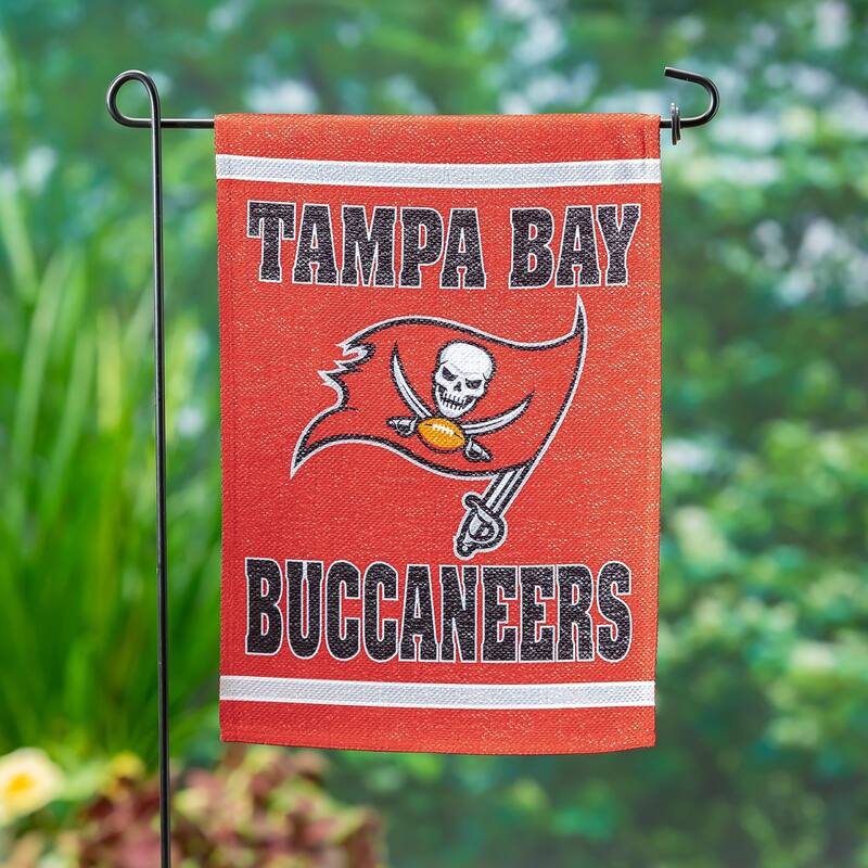 Embossed Suede Flag, Garden Size, Tampa Bay Buccaneers