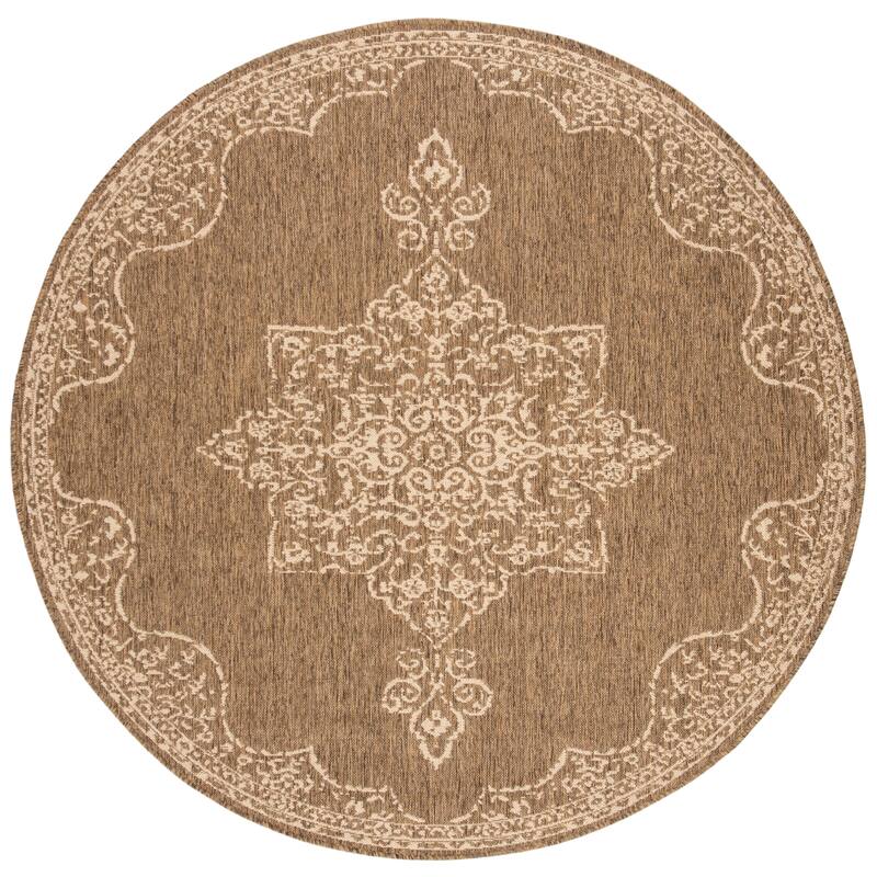 SAFAVIEH Beach House Zanfira Indoor/ Outdoor Waterproof Patio Backyard Rug